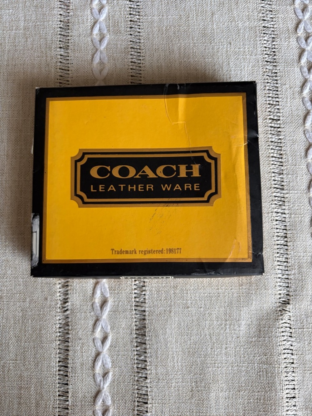 Vintage Coach Leather Ware Men's Bifold Card Holder Wallet late 80s early 90’s - Picture 11 of 12